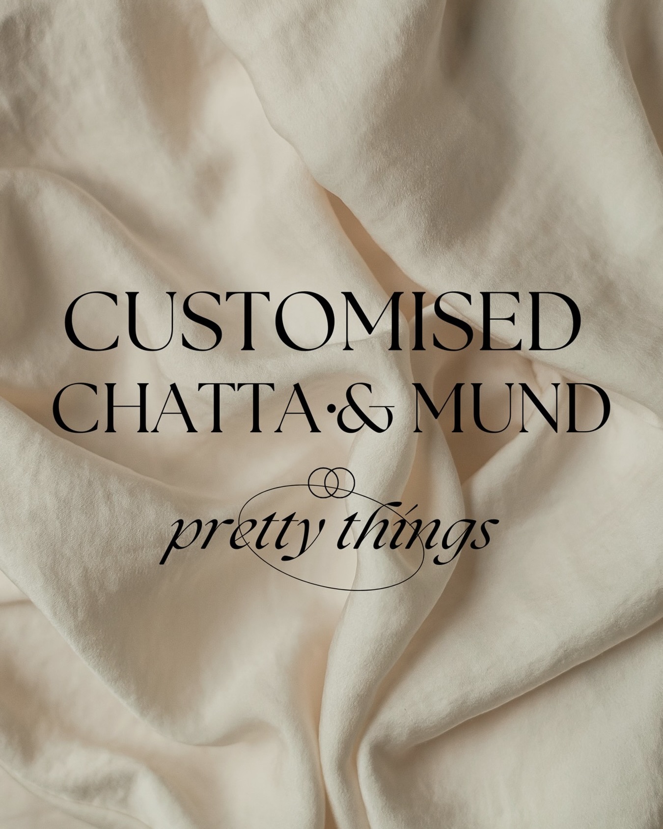 Our little beauty in a customised Chatta Mund 🤍